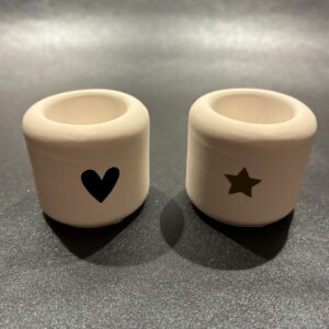 Kleine Stabkerzenhalter