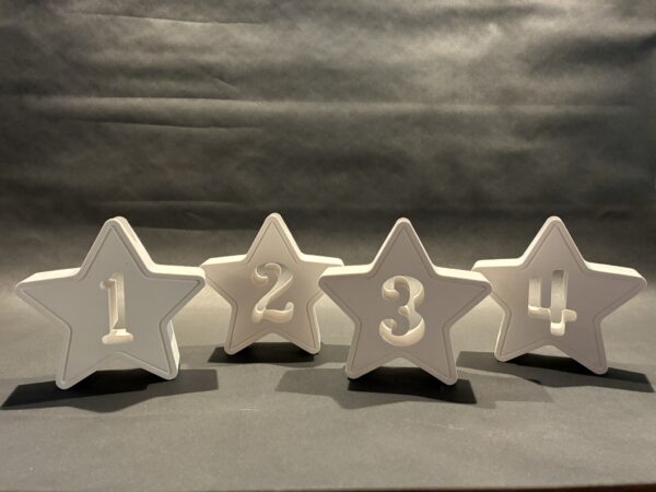 Adventszahlen Sterne